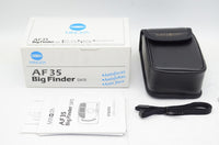 新品級 MINOLTA ミノルタ AF35 Big Finder 35mmコンパクトフィルムカメラ 元箱付 240916c