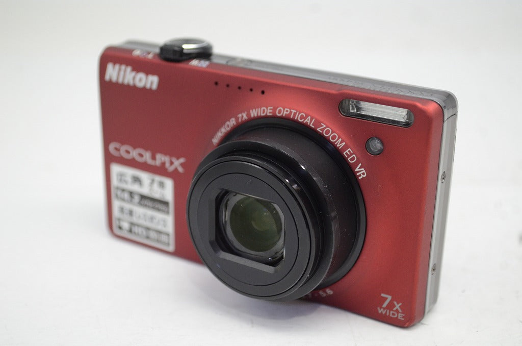 Nikon ニコン COOLPIX S6000 コンパクトデジタルカメラ レッド 251009c