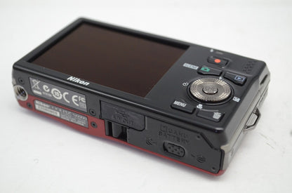 Nikon ニコン COOLPIX S6000 コンパクトデジタルカメラ レッド 251009c