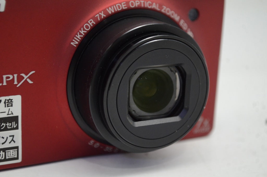 Nikon ニコン COOLPIX S6000 コンパクトデジタルカメラ レッド 251009c