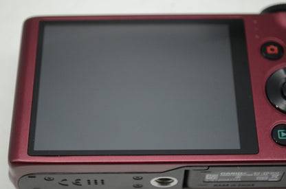 美品 CASIO カシオ HIGH SPEED EXILIM EX-ZR300 コンパクトデジタルカメラ レッド 251008v