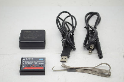 美品 CASIO カシオ HIGH SPEED EXILIM EX-ZR300 コンパクトデジタルカメラ レッド 251008v