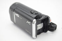 良品 JVC ケンウッド Everio GZ-HM460 デジタルビデオカメラ クリアブラック 250423o