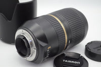 美品 TAMRON タムロン SP 70-300mm F4-5.6 Di VC USD A005 Nikon ニコン Fマウント 元箱付 250423u