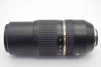 美品 TAMRON タムロン SP 70-300mm F4-5.6 Di VC USD A005 Nikon ニコン Fマウント 元箱付 250423u