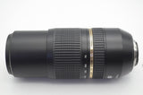 美品 TAMRON タムロン SP 70-300mm F4-5.6 Di VC USD A005 Nikon ニコン Fマウント 元箱付 250423u