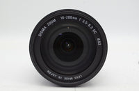 良品 SIGMA シグマ AF 18-200mm F3.5-6.3 DC PENTAX Kマウント APS-C ズームレンズ フード付 240923k