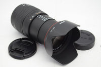 良品 SIGMA シグマ AF 18-200mm F3.5-6.3 DC PENTAX Kマウント APS-C ズームレンズ フード付 240923k