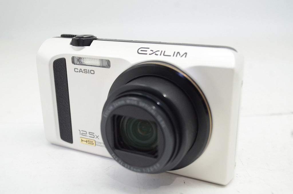 CASIO カシオ EXILIM EX-ZR100 コンパクトデジタルカメラ ホワイト 251008af
