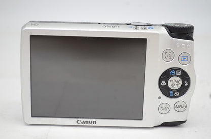 美品 Canon キヤノン PowerShot A3300 IS シルバー コンパクトデジタルカメラ 251008b