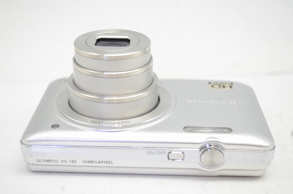 訳あり品 OLYMPUS オリンパス VG-140 コンパクトデジタルカメラ シルバー 251008c