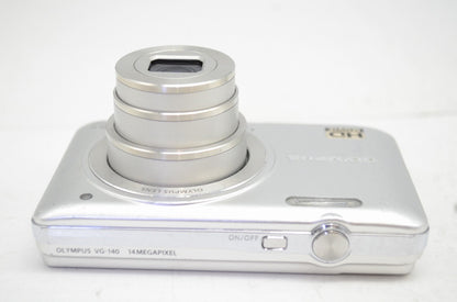訳あり品 OLYMPUS オリンパス VG-140 コンパクトデジタルカメラ シルバー 251008c
