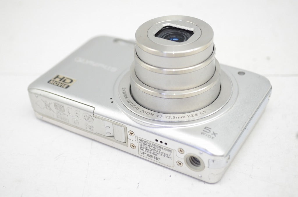 訳あり品 OLYMPUS オリンパス VG-140 コンパクトデジタルカメラ シルバー 251008c