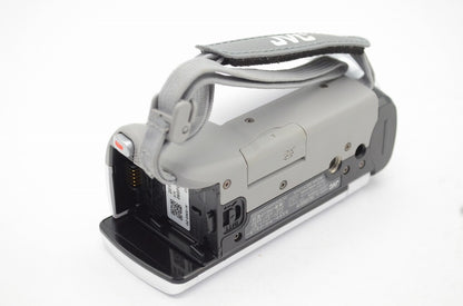 美品 JVC ケンウッド GZ-E600 デジタルビデオカメラ ホワイト 260812aj