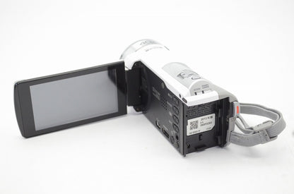 美品 JVC ケンウッド GZ-E600 デジタルビデオカメラ ホワイト 260812aj