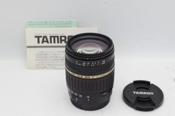 美品 TAMRON AF 18-200mm F3.5-6.3 XR Di II LD Aspherical IF MACRO A14 APS-C Canon EF 240926t