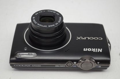 Nikon ニコン COOLPIX S5100 コンパクトデジタルカメラ ブラック 251007r