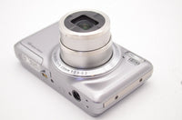 美品 FUJIFILM フジフィルム FinePix JX420 コンパクトデジタルカメラ シルバー 元箱付 250427s
