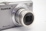 美品 FUJIFILM フジフィルム FinePix JX420 コンパクトデジタルカメラ シルバー 元箱付 250427s