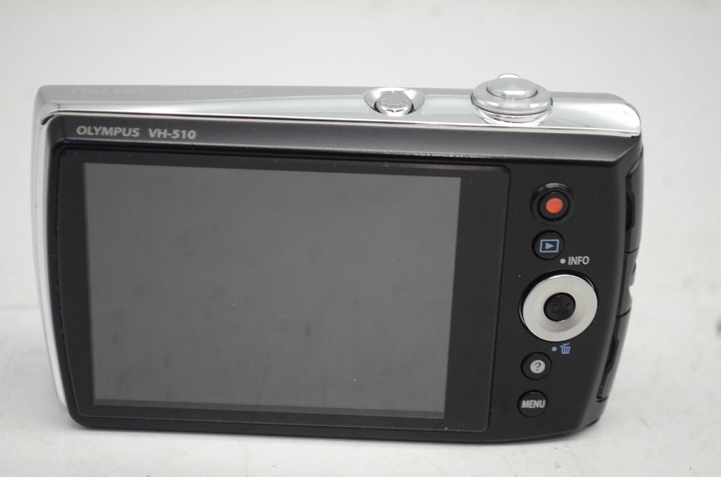 良品 OLYMPUS オリンパス VH-510 コンパクトデジタルカメラ シルバー 元箱付 251007d