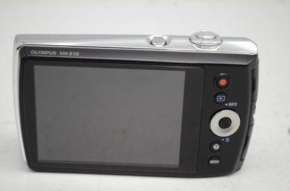 良品 OLYMPUS オリンパス VH-510 コンパクトデジタルカメラ シルバー 元箱付 251007d