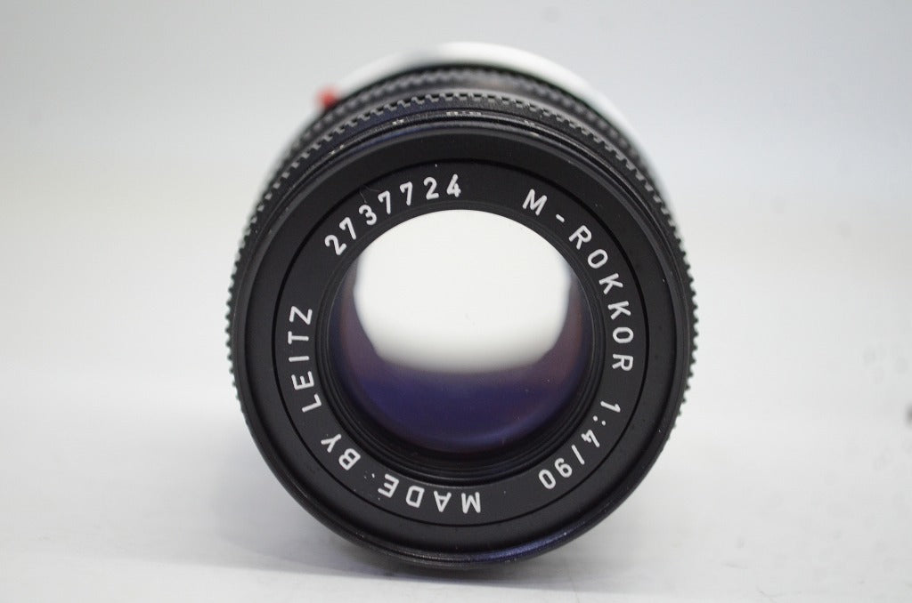 MINOLTA ミノルタ M-ROKKOR 90mm F4 MADE BY LEITZ レンジファインダー