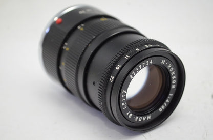 MINOLTA ミノルタ M-ROKKOR 90mm F4 MADE BY LEITZ レンジファインダー 単焦点レンズ 251009g