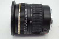 美品 TAMRON SP AF 11-18mm F4.5-5.6 Di II LD Aspherical IF A13 APS-C Canon EF フード付 240926s