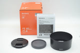 美品 SONY ソニー FE 85mm F1.8 SEL85F18 Eマウント フルサイズ 単焦点レンズ 元箱付 250427r