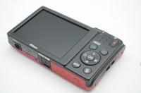 美品 Nikon ニコン COOLPIX S2900 コンパクトデジタルカメラ レッド 250427p