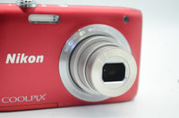 美品 Nikon ニコン COOLPIX S2900 コンパクトデジタルカメラ レッド 250427p