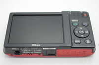 美品 Nikon ニコン COOLPIX S2900 コンパクトデジタルカメラ レッド 250427p