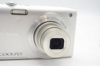 訳あり品 Nikon ニコン COOLPIX S3300 コンパクトデジタルカメラ シルバー 250427i