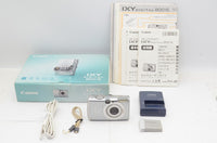 良品 Canon キヤノン IXY DIGITAL 800 IS コンパクトデジタルカメラ シルバー 元箱付 240930k