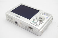 美品 Nikon ニコン COOLPIX S3 コンパクトデジタルカメラ シルバー 250427v