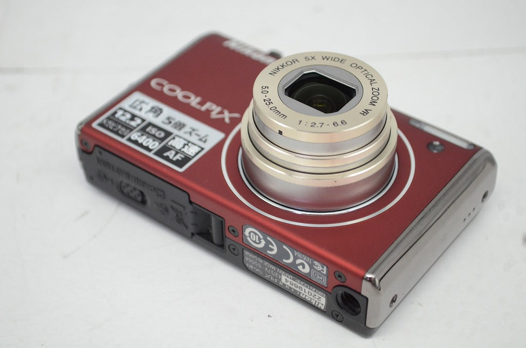 美品 Nikon ニコン COOLPIX S640 コンパクトデジタルカメラ レッド 251009i