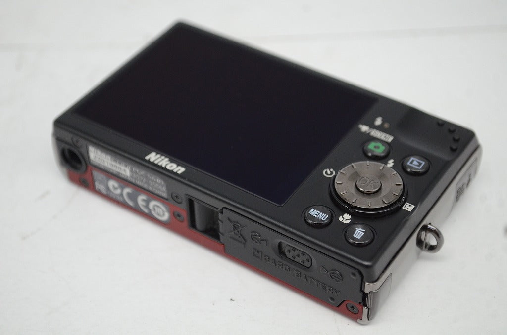 美品 Nikon ニコン COOLPIX S640 コンパクトデジタルカメラ レッド 251009i