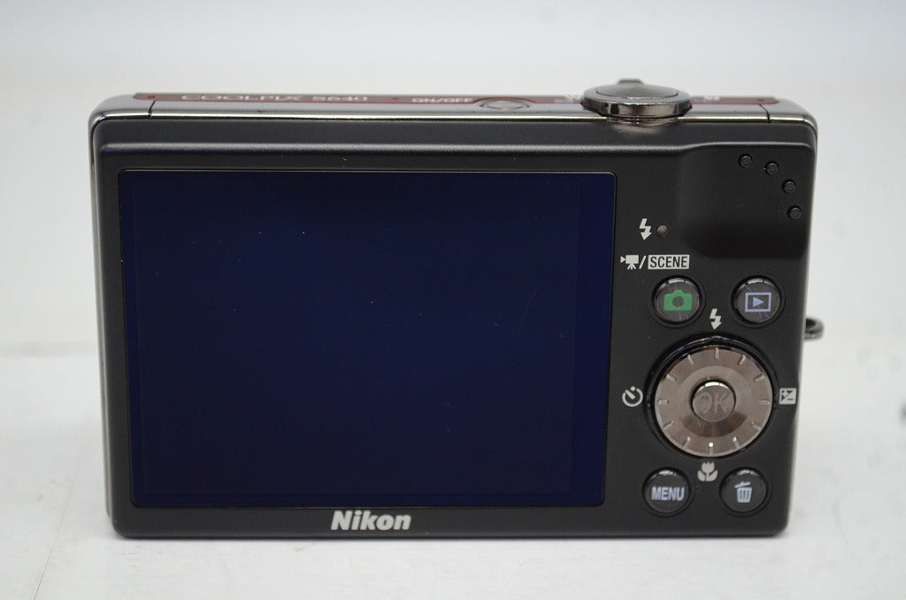 美品 Nikon ニコン COOLPIX S640 コンパクトデジタルカメラ レッド 251009i