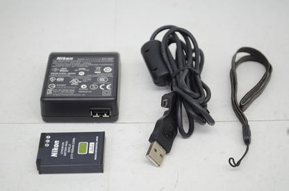 良品 Nikon ニコン COOLPIX S6000 レッド コンパクトデジタルカメラ 251009o