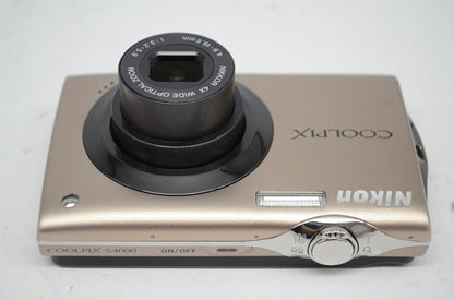 良品 Nikon ニコン COOLPIX S4000 コンパクトデジタルカメラ ブライトブロンズ 251010d
