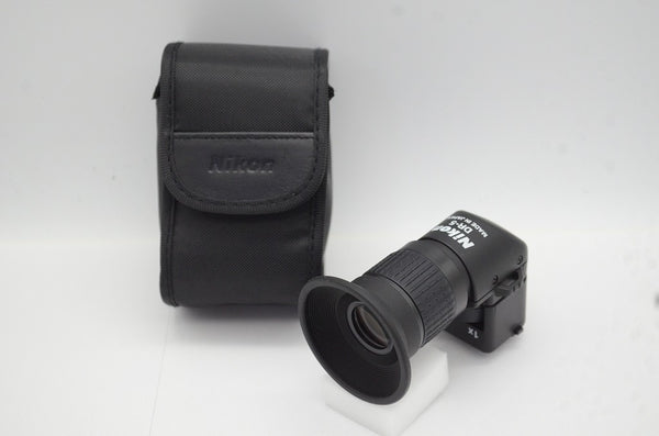 美品 Nikon ニコン RIGHT ANGLE FINDER DR-5 変倍アングルファインダー ケース付 250430u