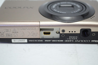 良品 Nikon ニコン COOLPIX S4000 コンパクトデジタルカメラ ブライトブロンズ 251010d