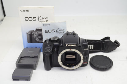 Canon EOS Kiss Digital X Body Digital SLR Camera 251010j