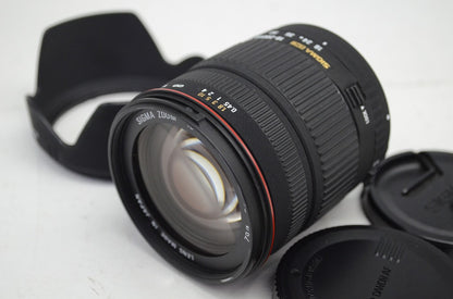 SIGMA シグマ 18-200mm F3.5-6.3 DC Canon キヤノン EFマウント APS-C ズームレンズ フード付 251010i