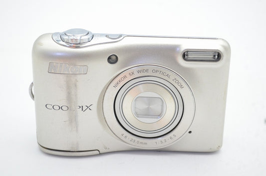 Nikon ニコン COOLPIX L30 コンパクトデジタルカメラ シルバー 250428o
