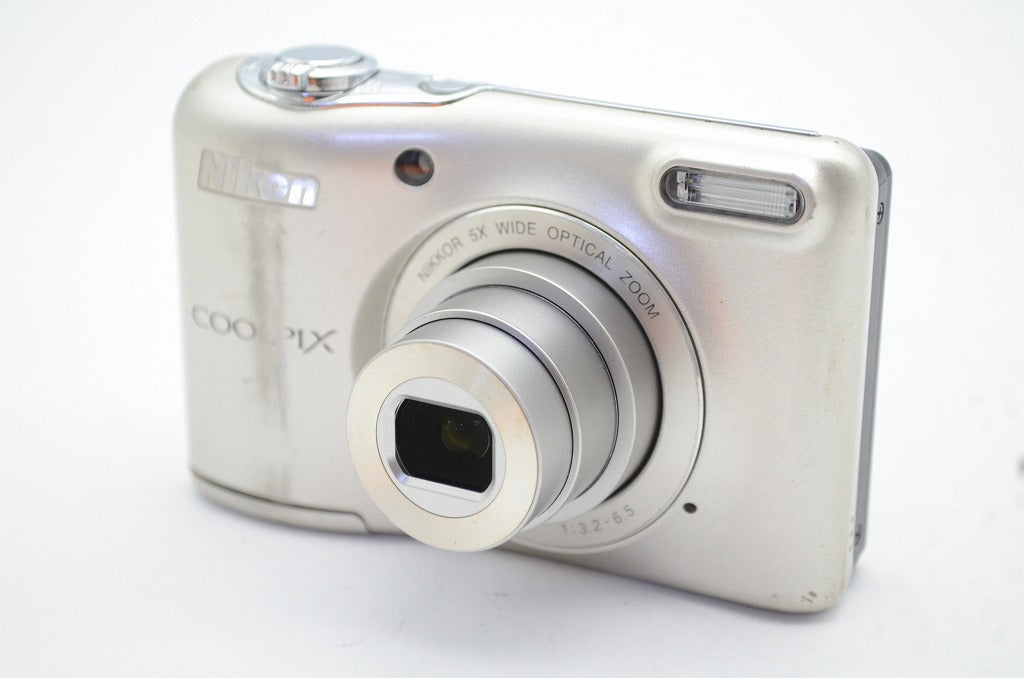 Nikon ニコン COOLPIX L30 コンパクトデジタルカメラ シルバー 250428o