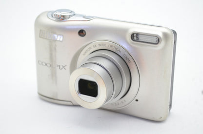Nikon ニコン COOLPIX L30 コンパクトデジタルカメラ シルバー 250428o