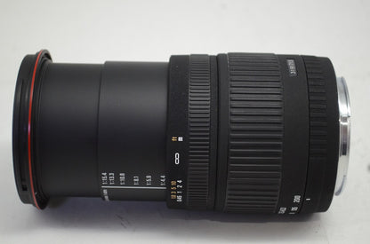 SIGMA シグマ 18-200mm F3.5-6.3 DC Canon キヤノン EFマウント APS-C ズームレンズ フード付 251010i
