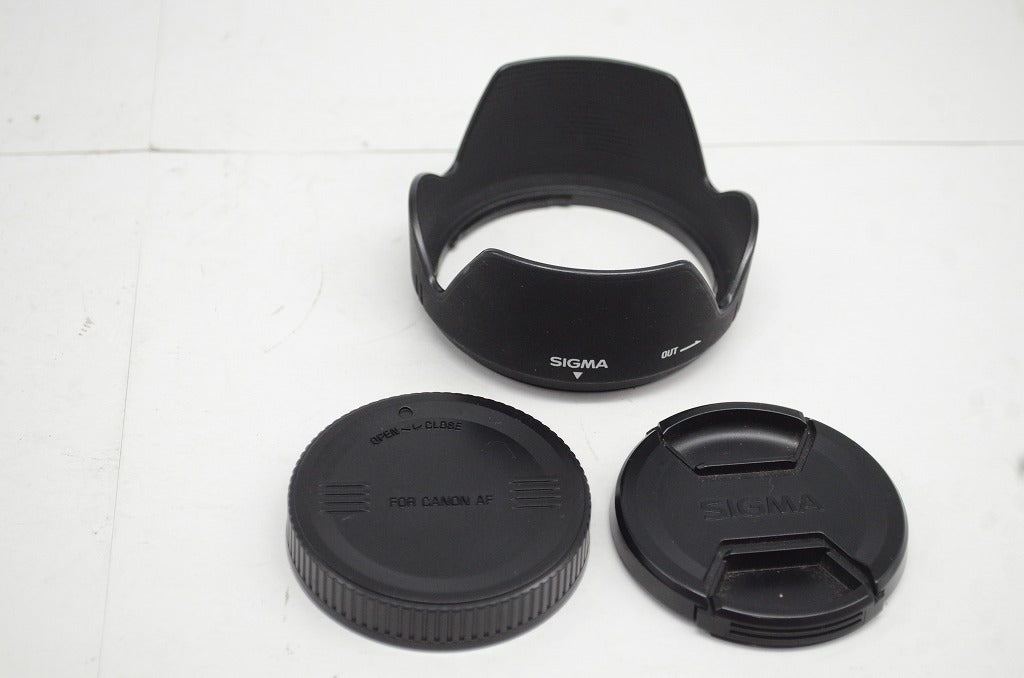 SIGMA シグマ 18-200mm F3.5-6.3 DC Canon キヤノン EFマウント APS-C ズームレンズ フード付 251010i