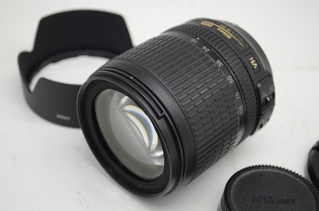 Nikon ニコン AF-S DX NIKKOR 18-105mm F3.5-5.6G ED VR ズームレンズ フード ポーチ付 251009w
